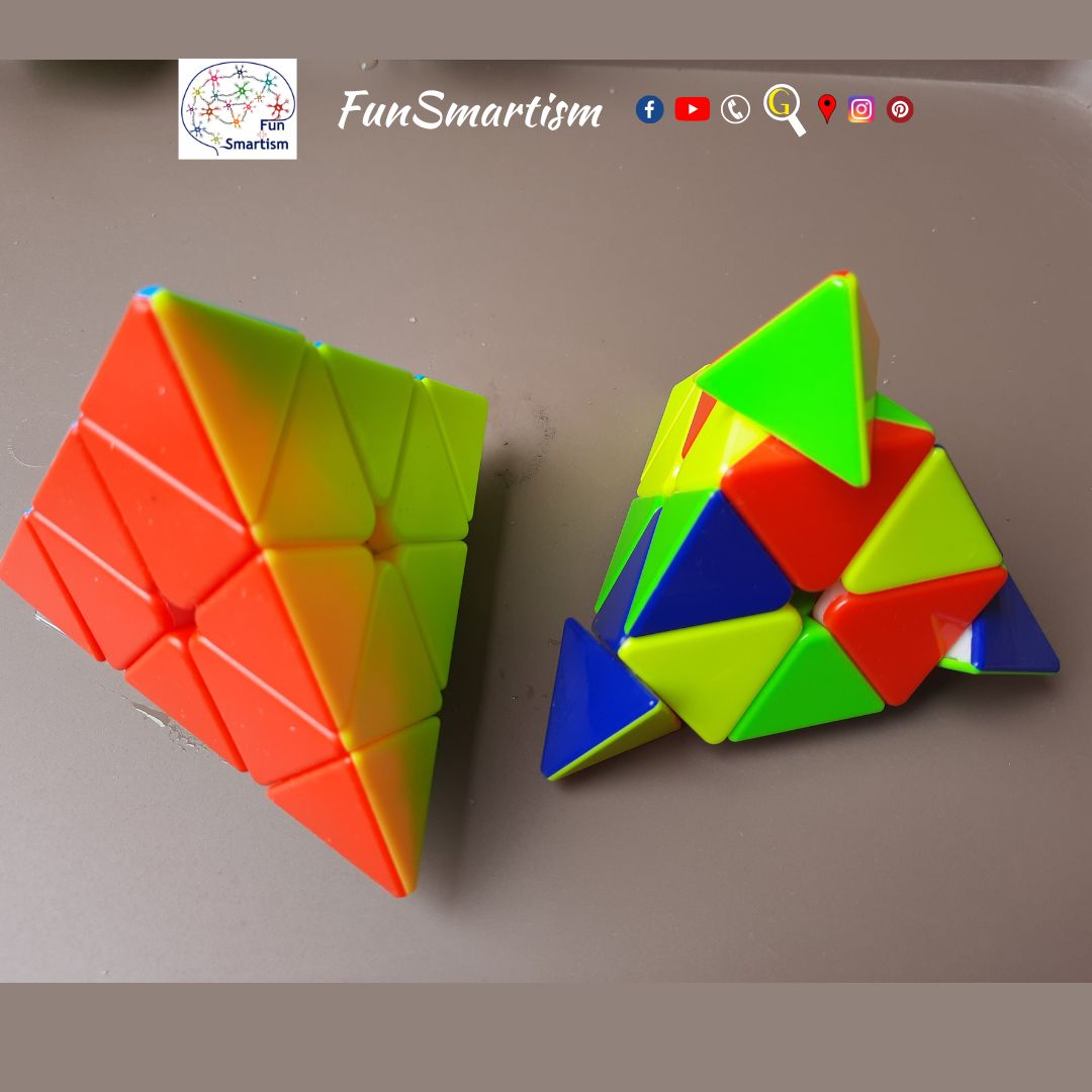 Triangle Pyramid Puzzle at FunSmartism good quality and good price